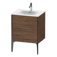 Duravit Viu 2344630000 Раковина подвесная с переливом, выпуск с керам покрытием, 1 отв под смес, 63х49см, цвет белый фото