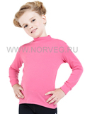 Терморубашка из шерсти мериноса Norveg Soft City Style pink детская