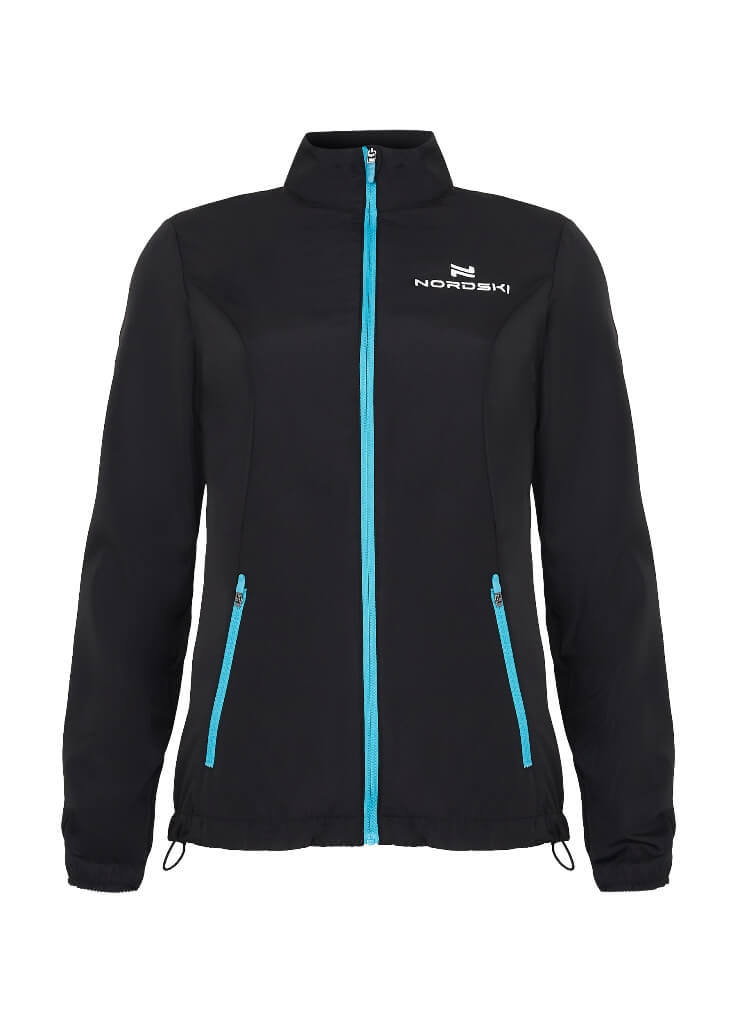 Nordski Motion Elite костюм для бега женский light blue-black - 2