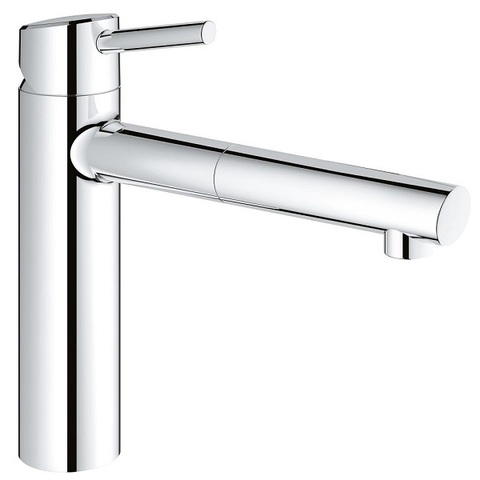 GROHE Concetto 31129001 Смеситель для мойки с выдвижным изливом
