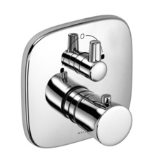 Kludi Ambienta 538300575 Термостат для душа встраиваемый на 2 потребителя, цвет: хром фото