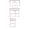 ArtCeram Hermitage HEL004 01 00/ EE13 BI*1 Раковина-консоль, 112x63, цвет: белый