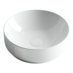 Ceramica Nova Element CN6005 Умывальник чаша накладная круглая, 35.5x35.5, цвет: белый фото