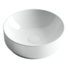 Ceramica Nova Element CN6005 Умывальник чаша накладная круглая, 35.5x35.5, цвет: белый