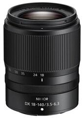 Объектив Nikon 18-140mm f/3.5-6.3 VR Nikkor Z DX, автоматическая фокусировка