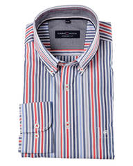 Рубашка Casamoda Comfort Fit 493130800-400 в полоску