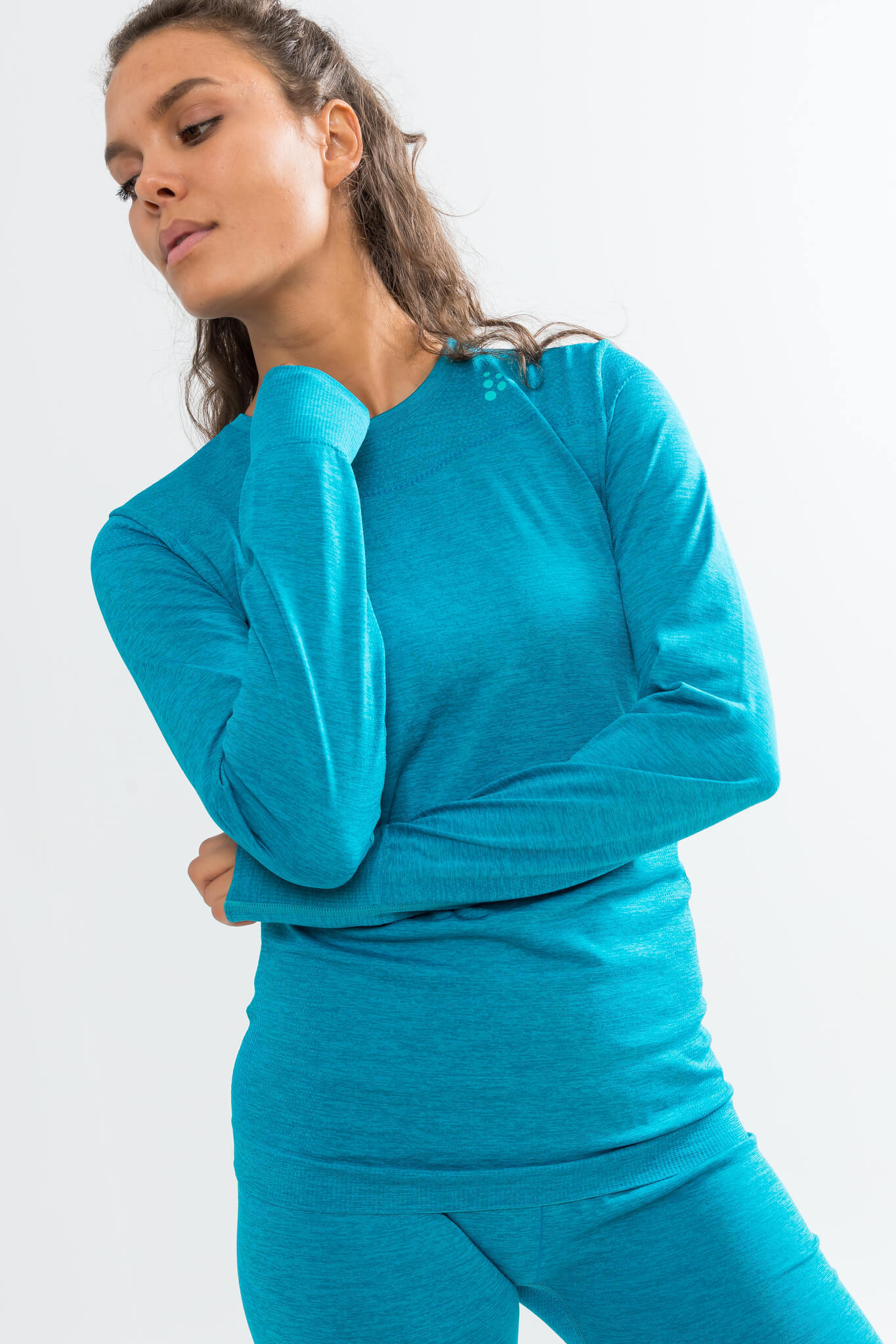 Craft Fuseknit Comfort комплект термобелья женский blue-black - 2
