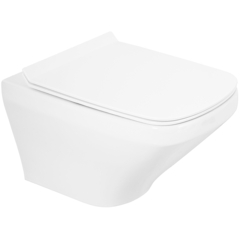 BelBagno Sela BB3201CHR/BB3201SC Унитаз подвесной безободковый, цвет: белый фото