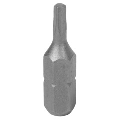 KING TONY (102508T) Вставка (бита) торцевая 1/4", L = 25 мм, TORX, T8