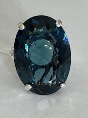 Озеро (кольцо  из серебра)
