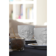 Чайная пара talent william shakespeare, 260 мл, белая