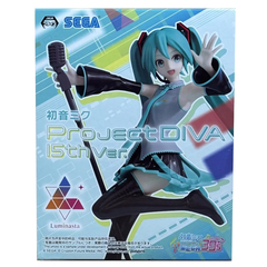 Фигурка SEGA Luminasta - Hatsune Miku Project DIVA: Miku MEGA39's 15th Ver.
