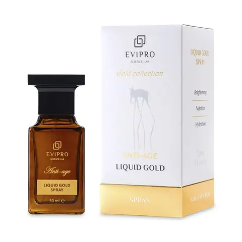 EVIPRO ANTI-AGE LIQUID GOLD Ревитализирующий спрей (50мл)
