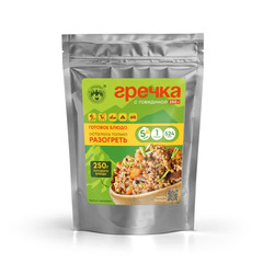 Гречка с говядиной 'СпецПит', 250г