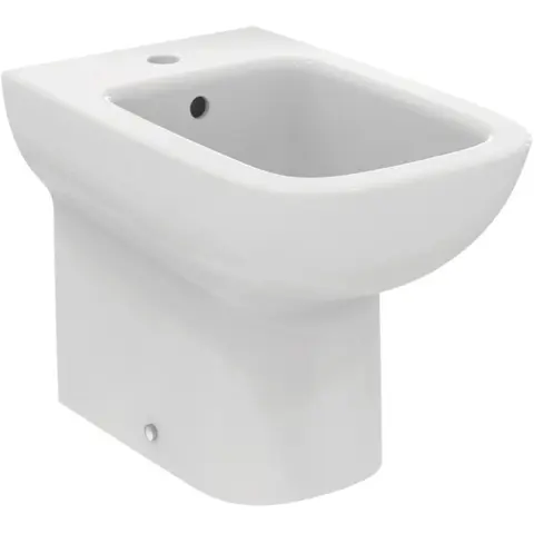 Ideal Standard i.life A T472001 Биде напольное пристенное, с отверстием под смеситель, с отверстием перелива, с крепежом TT0257919