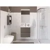 BelBagno UNO-MINI-500-2C-SO-СO База под раковину подвесная с фрезерованными ручками по всей длине фасада с двумя выкатн. ящ., Бежевый Мат.,500x395x608