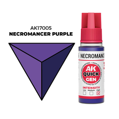 AK Interactive Necromancer Purple Quick Gen - контрастная акриловая краска, 18 мл