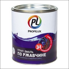 Грунт-эмаль на ржавчину Dufa Profilux 3 в 1 (Синий)