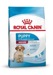 Сухой корм Royal Canin Medium Puppy для щенков средних размеров до 12 месяцев