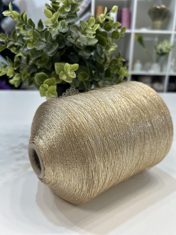 Вискоза с ПА LANIFICO DEL OLIVO SPA ROCHER 4200 песочный с золотом