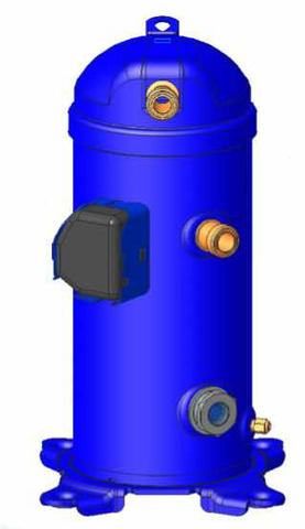 Компрессор спиральный Danfoss MLZ045T4LQ9A ( 121L8799 )