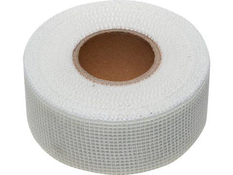 STAYER FIBER-Tape, 10 см х 10 м, 3 х 3 мм, самоклеящаяся серпянка, Professional (1246-10-10)