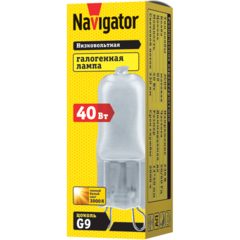 Лампа Navigator 94 232 JCD9 40W frost G9 230V 2000h