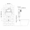 WasserKRAFT Aller 10TLT.031.ME.MG03 Встраиваемый смывной бачок
