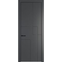 Межкомнатная дверь эмаль Profil Doors 3PA графит глухая