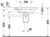 Duravit DuraStyle 2320650030 Раковина мебельная