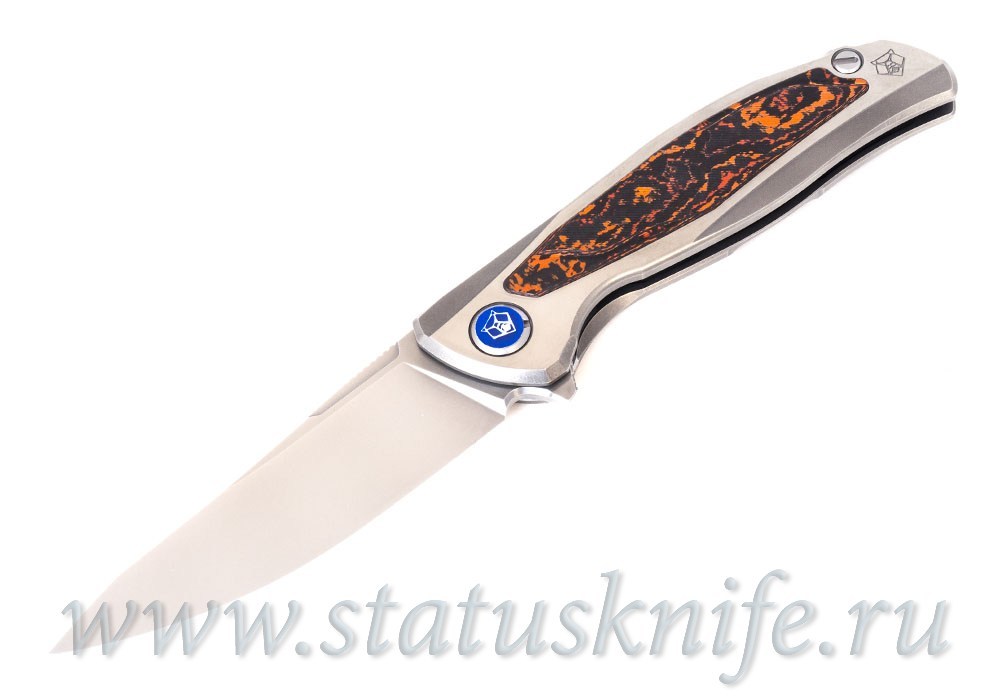 Нож Широгоров Флиппер F95NL 3M M390 CF MARS VALLEY MRBS