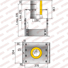 Опора монтажная Термо ТиС d150/250 в интернет-магазине ЯрТехника
