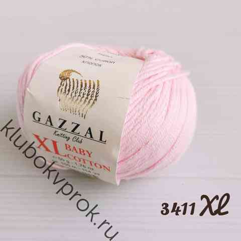 GAZZAL BABY COTTON XL 3411XL, Нежный розовый