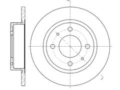 Диск тормозной G-brake  GR-01738