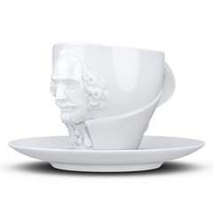 Чайная пара talent william shakespeare, 260 мл, белая
