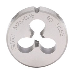 Плашка М 2,5х0,45 DINEN22568 HSSE 6g 16х5мм Bucovice(CzTool) 290025