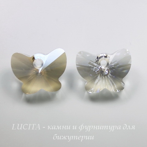 6754 Подвеска Сваровски Бабочка Crystal Moonlight (18 мм) ()