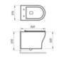 BelBagno BB216QSC Сиденье дюропластовое с быстросъёмными петлями, механизмом Soft Close, цвет: белый