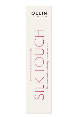 OLLIN silk touch 8/72 светло-русый коричнево-фиолетовый 60мл безаммиачный стойкий краситель для волос
