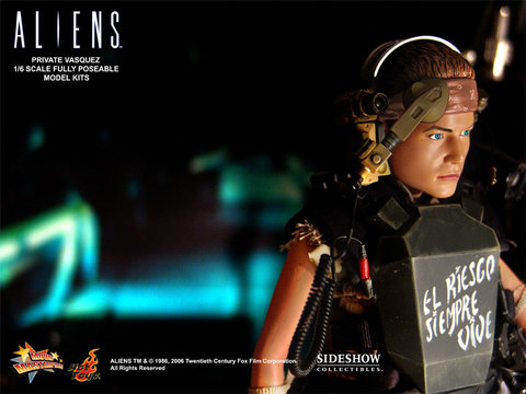 Фигурка Васкес из фильма Чужие Hot Toys 1/6