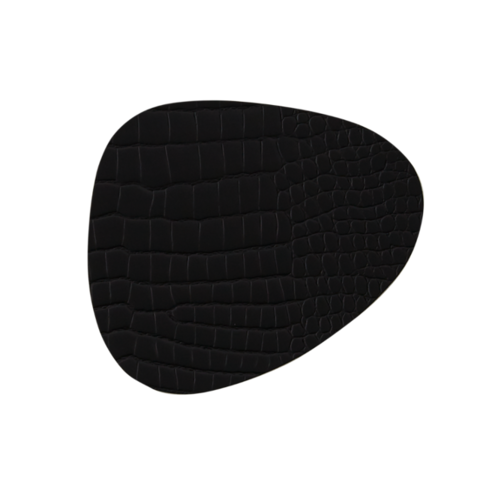 Подстаканник фигурный 11x13 см LindDNA Croco black 9884