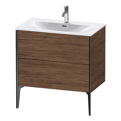 Duravit Viu 2344830000 Раковина подвесная с переливом, выпуск с керам покрытием, 1 отв под смес, 83х49см, цвет белый фото