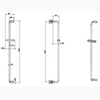Gessi Goccia 33644#031 Душевая штанга, цвет: хром