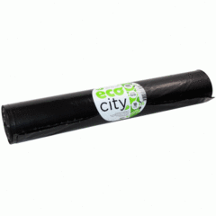Мусорный Пакет City 160л. 90гр ПВД 10шт/рул