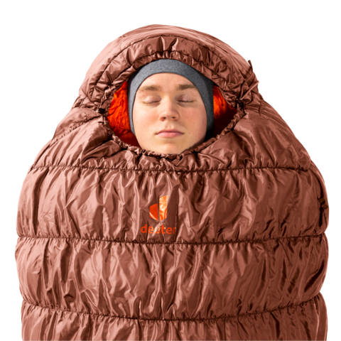 Картинка спальник Deuter Exosphere -6 EL Umbra-Paprika - 6