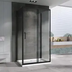 Abber Schwarzer Diamant AG30160B-S75B-S75B Душевой уголок, цвет: чёрный фото