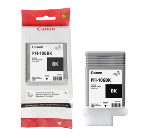 Картридж Canon PFI-106 BK/6621B001