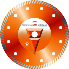 Алмазный диск Сплитстоун Premium Turbo 115x2,2x10x22,2, кирпич 5