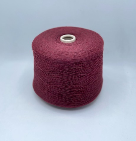 Filidea (пр.Италия),art-Lambscot  17/2 850м/100 гр. 50% Меринос 25% Хлопок 25%Полиамид, цвет-Бордо меланж, арт.30594