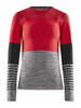 Craft Fuseknit Comfort Blocked комплект термобелья женский red-black - 2